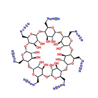 CAS:53958-47-7|Heptakis(6-azido-6-deoxy)- -cyklodextrín